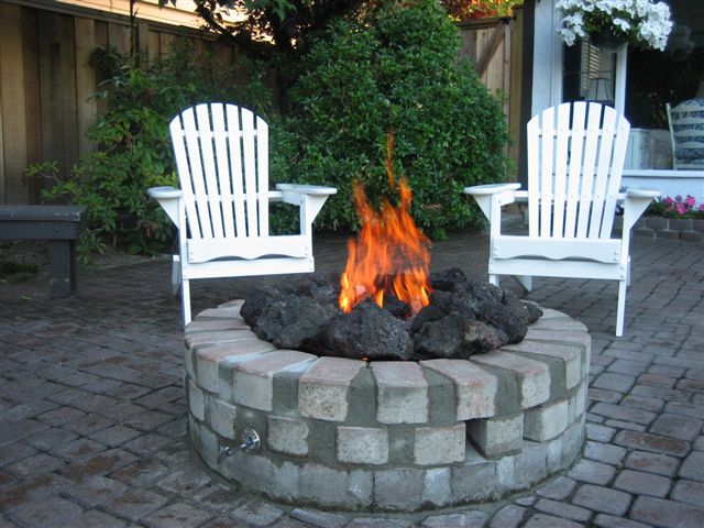 Visit ProGas North Shore for advice on the perfect outdoor fire pit or brick fireplace